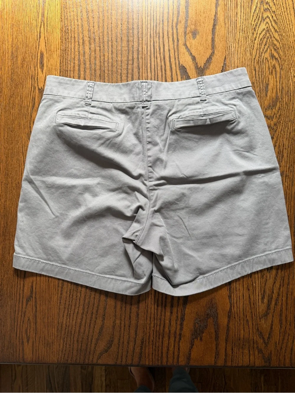 J. Crew Light Gray Women's Chino Bermuda Shorts